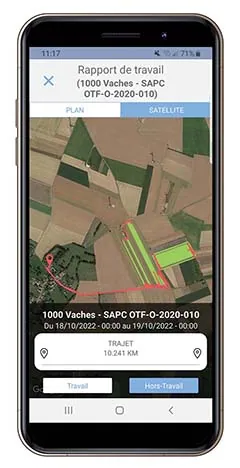 géolocalisation suivi matériel agricole