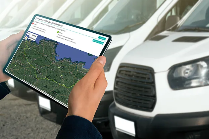 Géolocalisation flotte véhicule - Suivi GPS